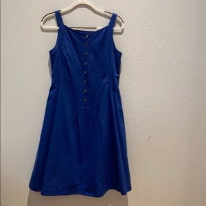 BrooksBrothers blue dress